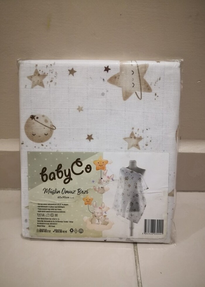 Müslin omuz bezi 2 adet  - Görsel 2