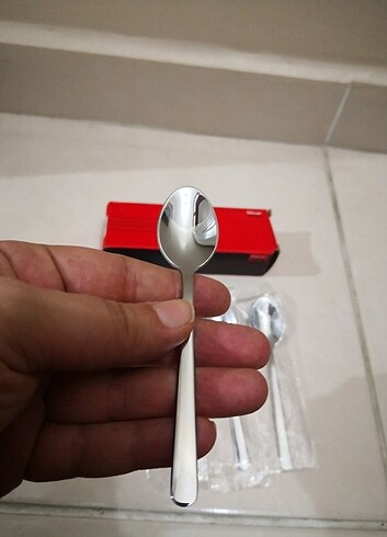Beden gri Renk Çay kaşığı 6'lı hisar