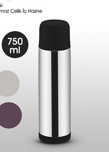 Çelik termos 750 ml