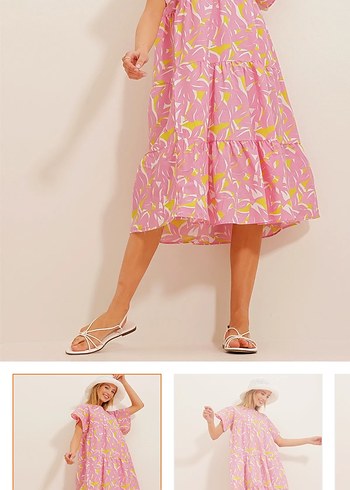 Pembe Elbise