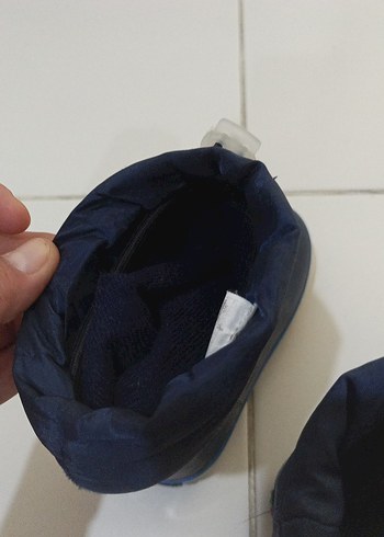 28 Beden mavi Renk Koyu Mavi Erkek Çocuk Lastik Çizme 27/ 28 numara aralığı