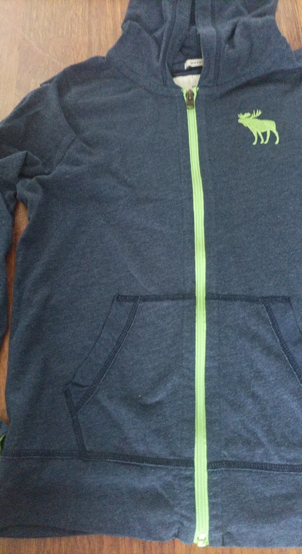 Erkek Çocuk Kapüşonlu Fermuarlı hirka - Görsel 2