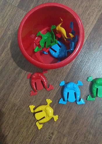 Renkli Eğitici zıplayan Kurbağa Oyuncak - Görsel 2