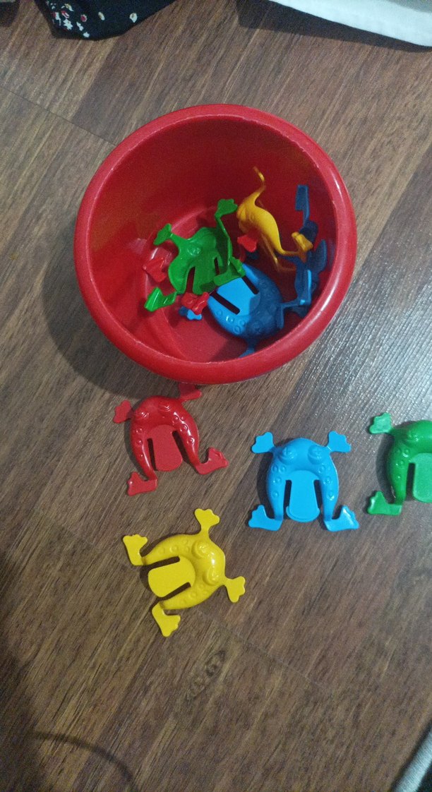 Renkli Eğitici  zıplayan Kurbağa Oyuncak - Görsel 2