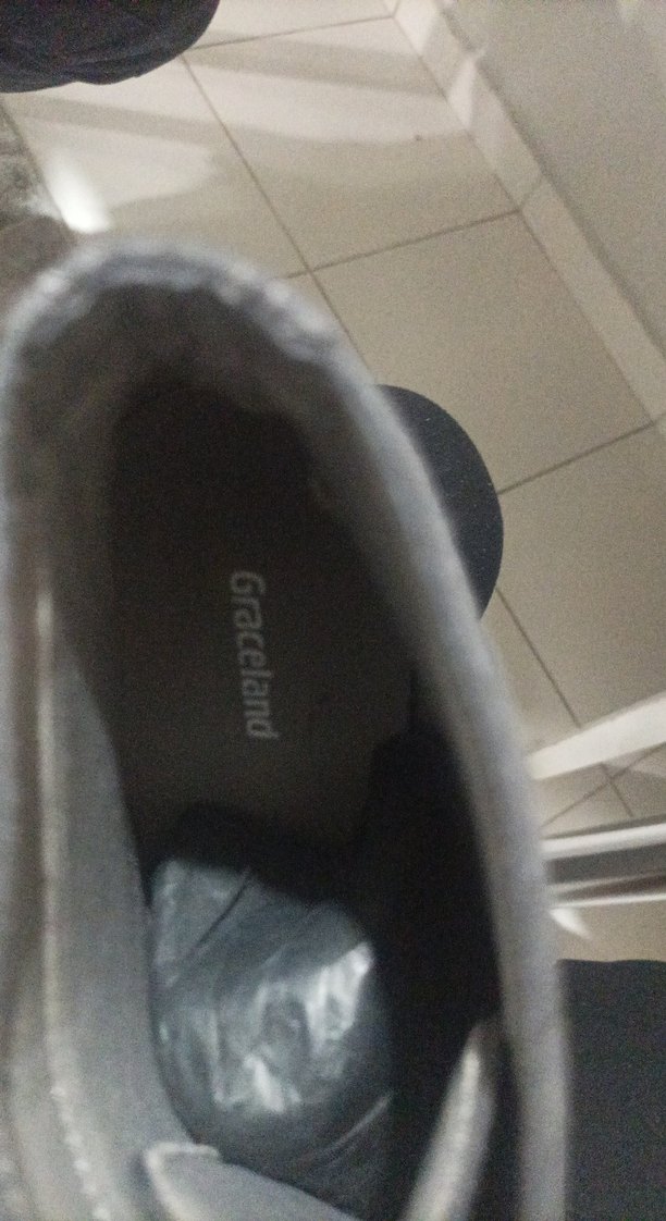 graceland marka Gri Süet Bağcıklı Kadın Dolgu Topuk Bot - Görsel 5