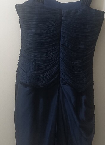 Uzun gece elbisesi - Görsel 5