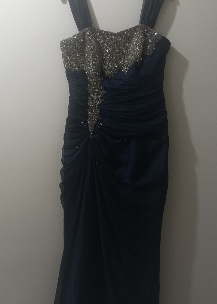 Uzun gece elbisesi  - Görsel 2