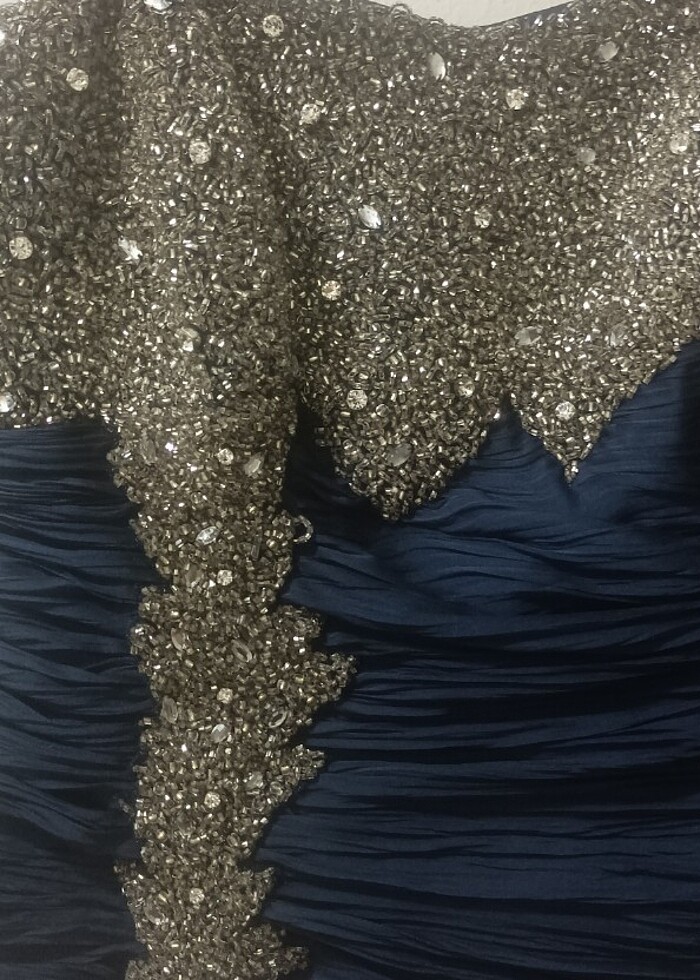 Uzun gece elbisesi  - Görsel 4