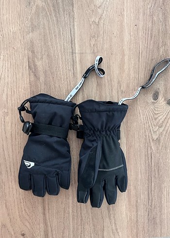 Siyah Quiksilver Çocuk 10-12 Yaş Kayak Snowboard Eldiveni - Görsel 2