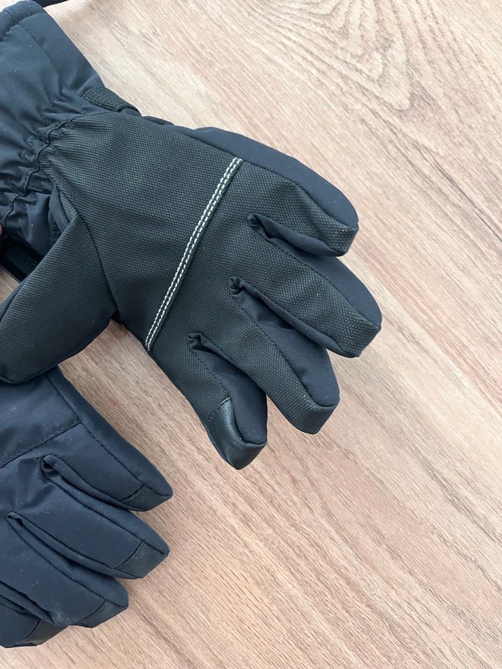 Siyah Quiksilver Çocuk 10-12 Yaş Kayak Snowboard Eldiveni - Görsel 4