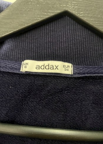 Kadın Lacivert Fermuarlı Sweatshirt - Görsel 2