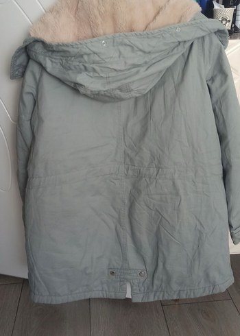 Peluş Detaylı Kadın Kışlık Ceket - Görsel 6