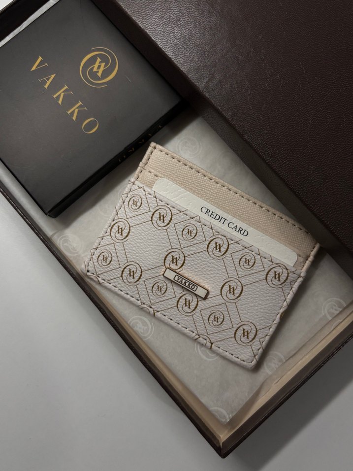Vakko Kadın Deri Kartlık - Modern Klasik - Görsel 4