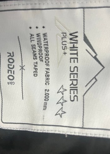 Erkek Siyah Kayak Pantolonu, Askılı, Kemerli - Görsel 2