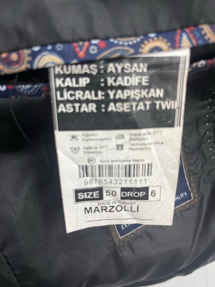 Düğmeli Gri Erkek Ceket, Klasik Kesim - Görsel 3