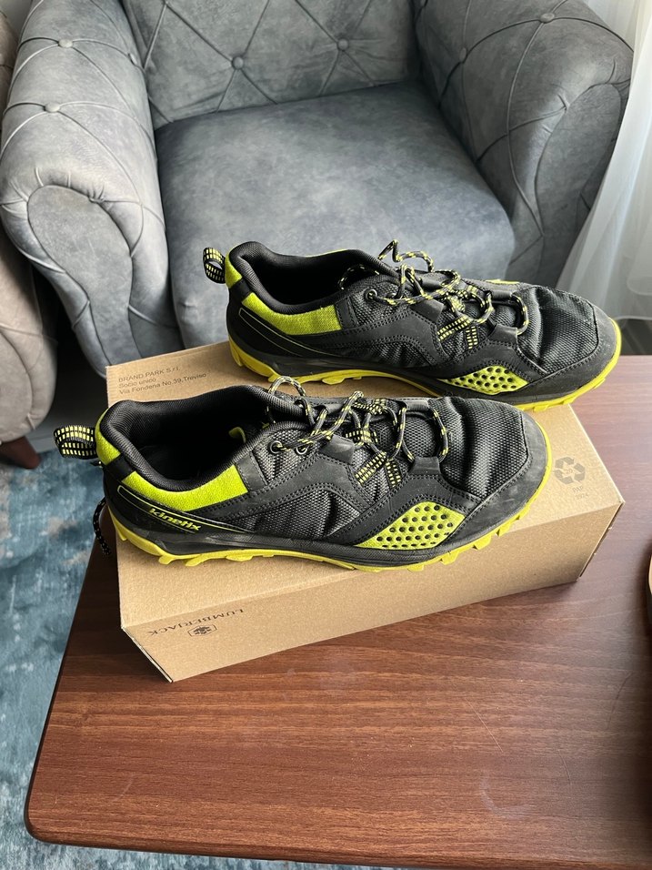 Kinetix Siyah Sarı Erkek Outdoor Ayakkabı - Görsel 2