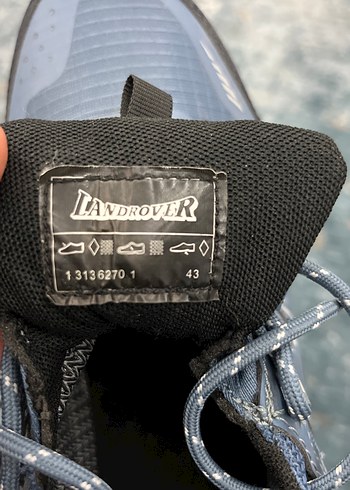 Mavi Bağcıklı Spor Erkek outdoor ayakkabı - Görsel 4