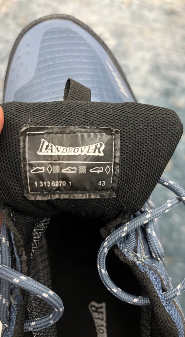 Mavi Bağcıklı Spor Erkek outdoor ayakkabı - Görsel 4