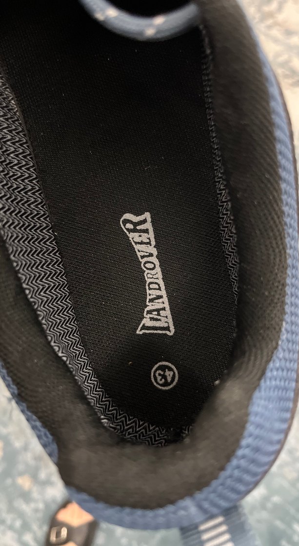 Mavi Bağcıklı Spor Erkek outdoor ayakkabı - Görsel 5