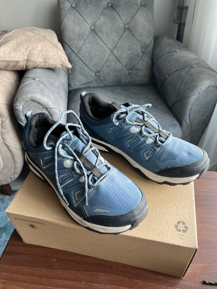 Mavi Bağcıklı Spor Erkek outdoor ayakkabı - Görsel 2