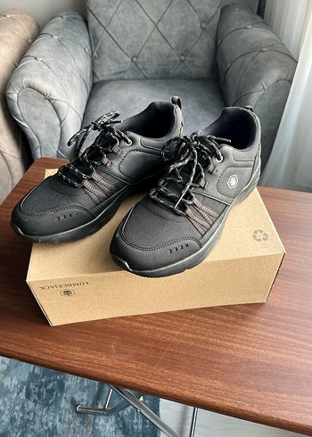 Siyah Bağcıklı Erkek Outdoor Ayakkabı - Görsel 2