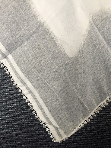 Oyalı yazma çember tülbent - Görsel 14