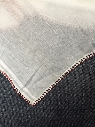 Oyalı yazma çember tülbent - Görsel 16