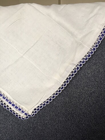 Oyalı yazma çember tülbent - Görsel 19