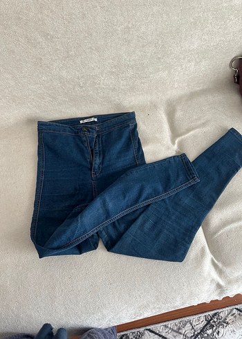 Mavi Slim Fit Midi Kadın Jean
