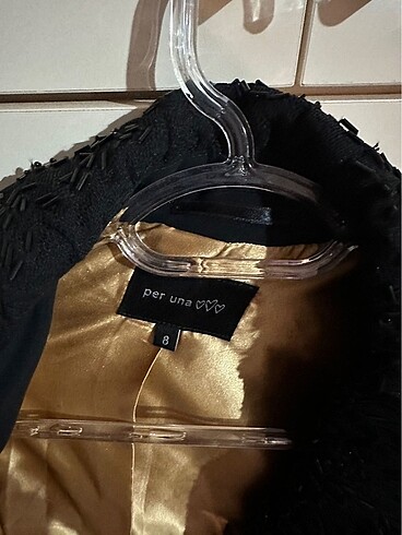 l Beden Siyah blazer ceket