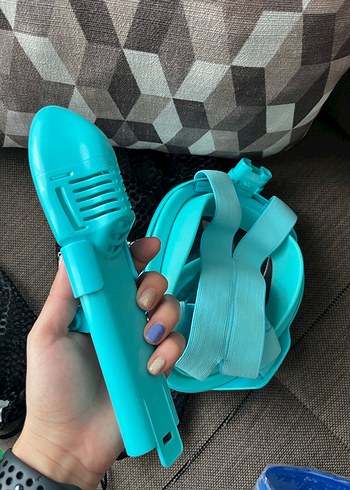 Turkuaz Tam Yüz Dalış Maskesi fullface - Görsel 5