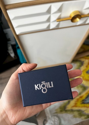 Kiğılı lacivert Erkek Kol düğmesi kutusu - Görsel 5