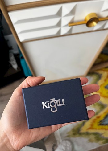 Kiğılı lacivert Erkek Kol düğmesi kutusu - Görsel 6