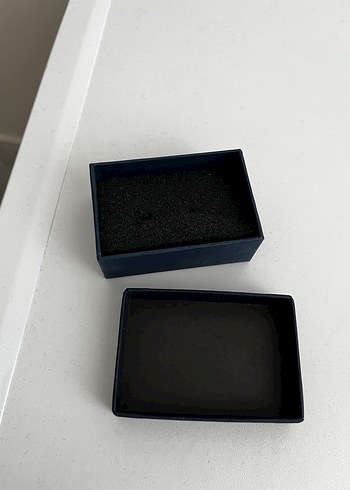 Kiğılı lacivert Erkek Kol düğmesi kutusu - Görsel 2