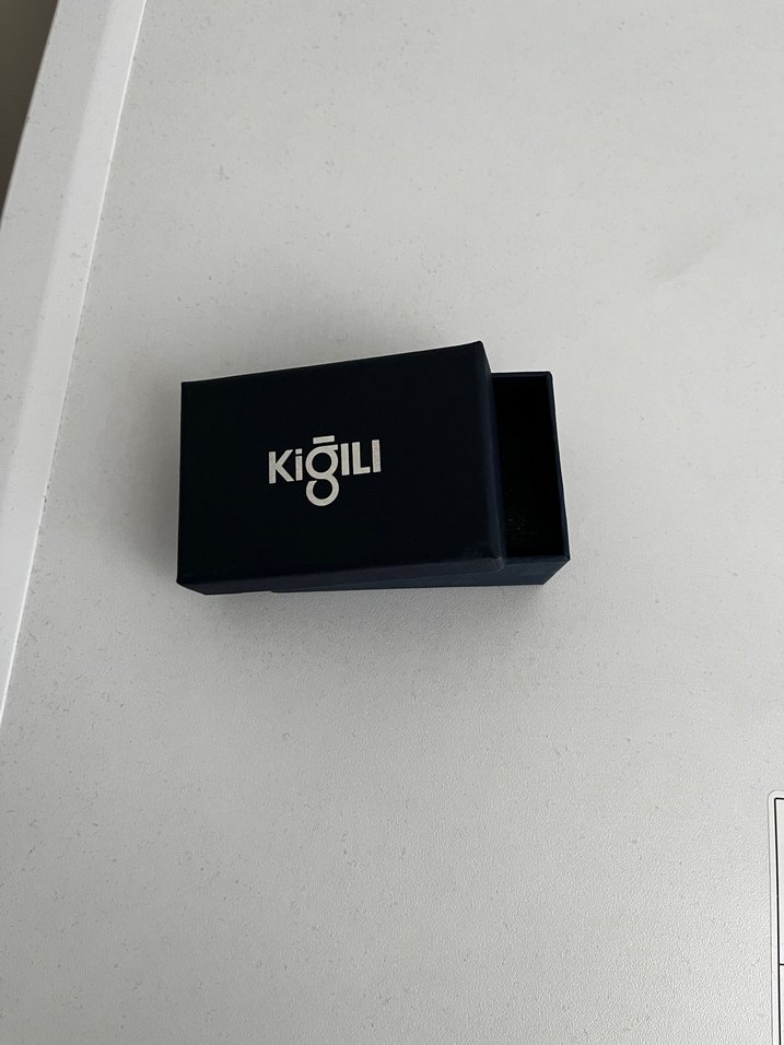 Kiğılı lacivert Erkek Kol düğmesi kutusu - Görsel 3