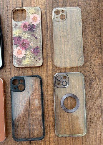 Bej Parlak Bohem Tarzı Telefon Kılıfı iphone 13 telefon kılıfı 6 - Görsel 3