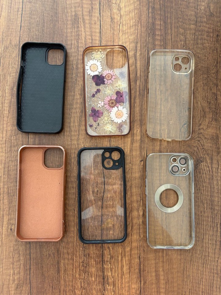 Bej Parlak Bohem Tarzı Telefon Kılıfı iphone 13 telefon kılıfı 6 - Görsel 5