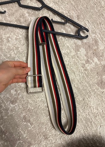 Çok Renkli Tokalı Kadın Kemer - Görsel 5