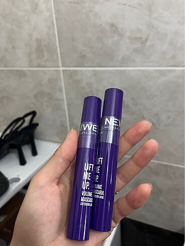 New Well New well mascara rimel siyah sıfır ambalajlı iki adet