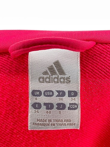 34 Beden pembe Renk Adidas Ceket %70 İndirimli.