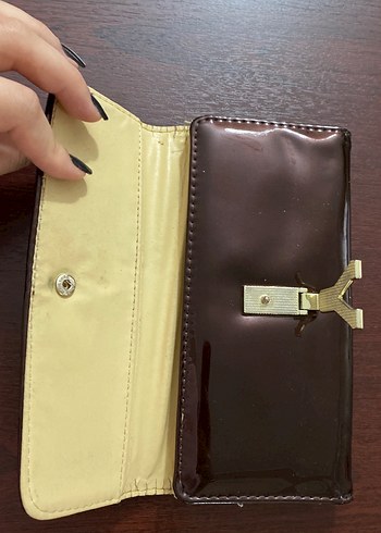 Kahverengi kadın cüzdan - Görsel 5