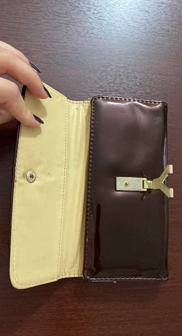 Kahverengi kadın cüzdan - Görsel 5