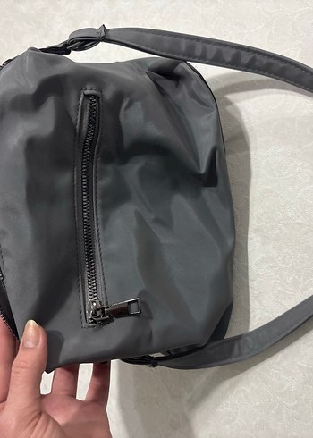 Gri Kadın Günlük Çanta - Görsel 3