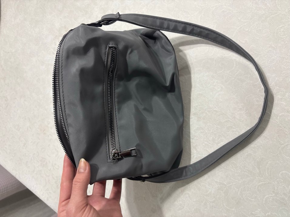 Gri Kadın Günlük Çanta - Görsel 3