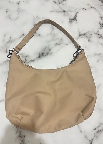 Bej Minimalist Kadın Omuz Çantası - Görsel 3