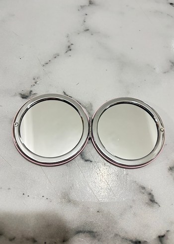 Pembe Parlak Makyaj Aynası - Görsel 2