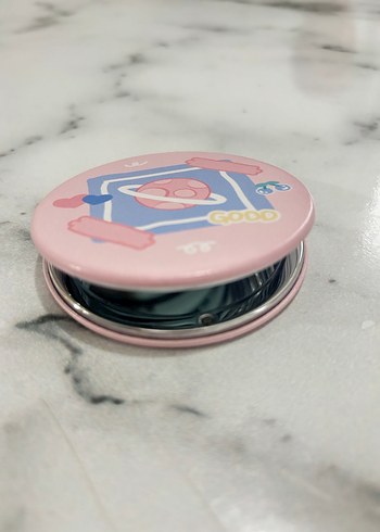 Pembe Parlak Makyaj Aynası - Görsel 5