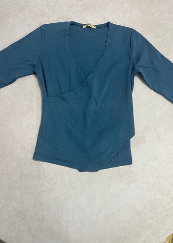 Mavi V Yaka , Uzun Kollu - Görsel 3