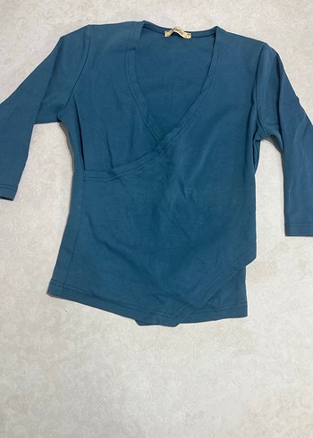 Mavi V Yaka , Uzun Kollu - Görsel 2