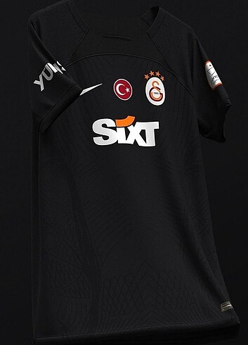 Galatasaray yeni sezon siyah forması S M L XL XXL tüm bedenler m